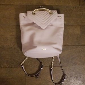 Victoria's Secret blush pink backpack